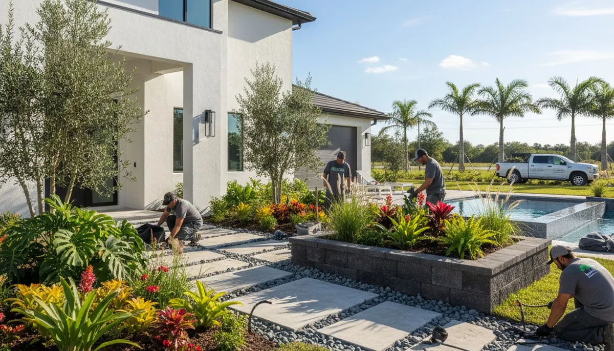 Kissimmee, FL landscaping services for residential and commercial lawn care and landscape maintenance