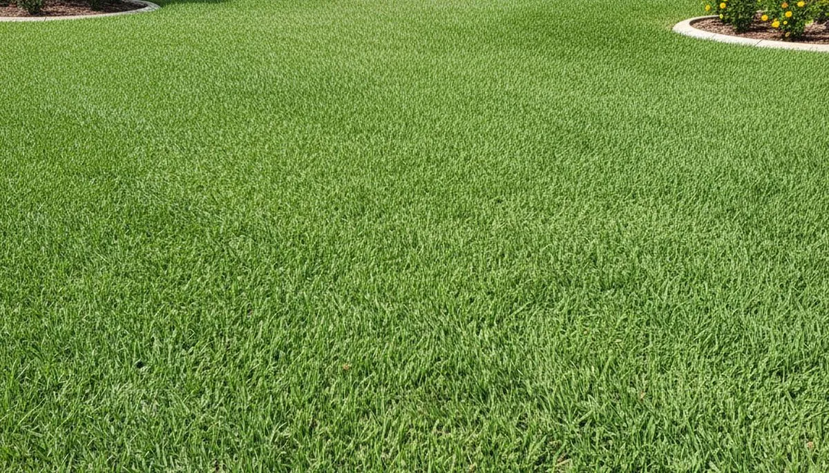 Lush green lawn after professional lawn care by Chop Chop Landscaping in Kissimmee, Florida
